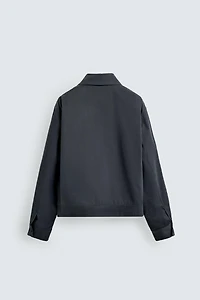 BLOUSON COUPE DÉCONTRACTÉE EN COTON
