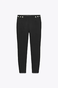 GOLD BUTTON LEGGINGS