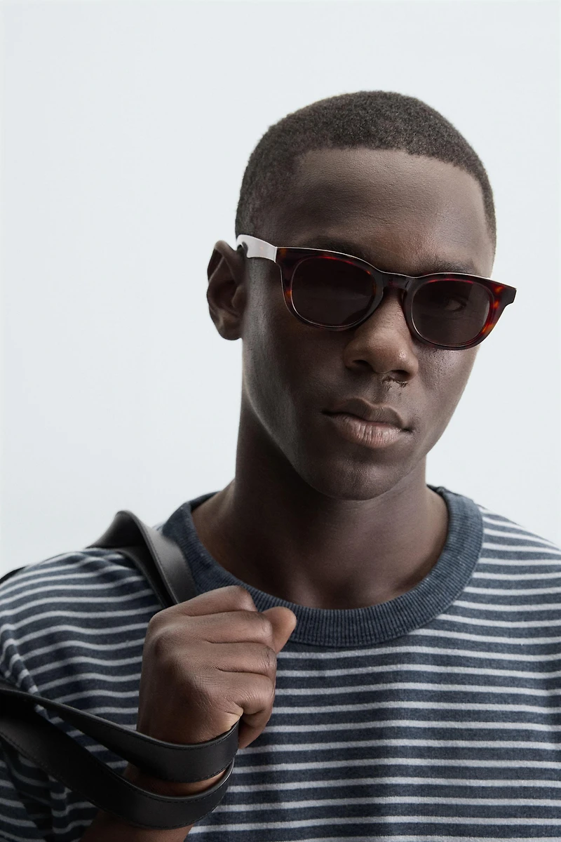 STRIPED JACQUARD SWEATSHIRT