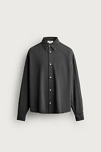 COTTON - LYOCELL BOXY FIT SHIRT