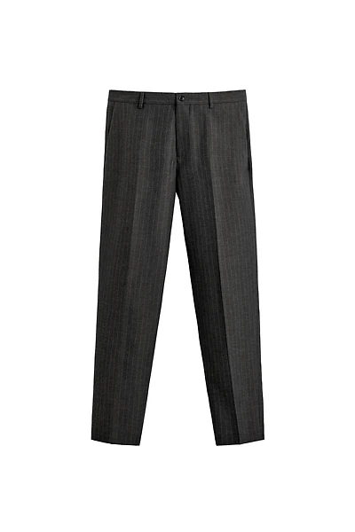 PINSTRIPE SUIT PANTS