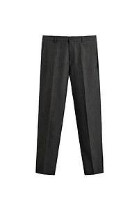 PINSTRIPE SUIT PANTS