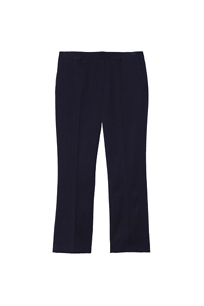 PANTALON COUPE ÉVASÉE DE COSTUME À RAYURES