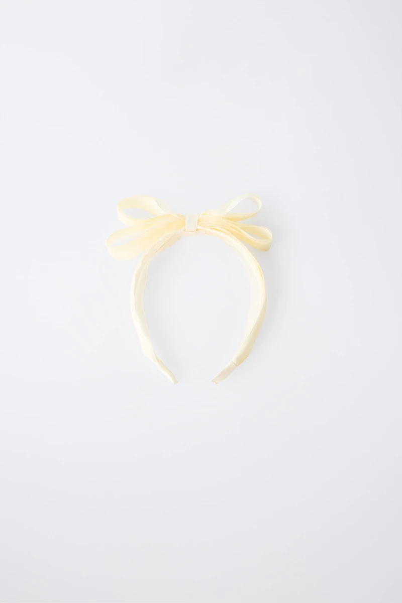 ORGANZA BOW HEADBAND