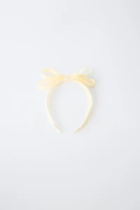 ORGANZA BOW HEADBAND