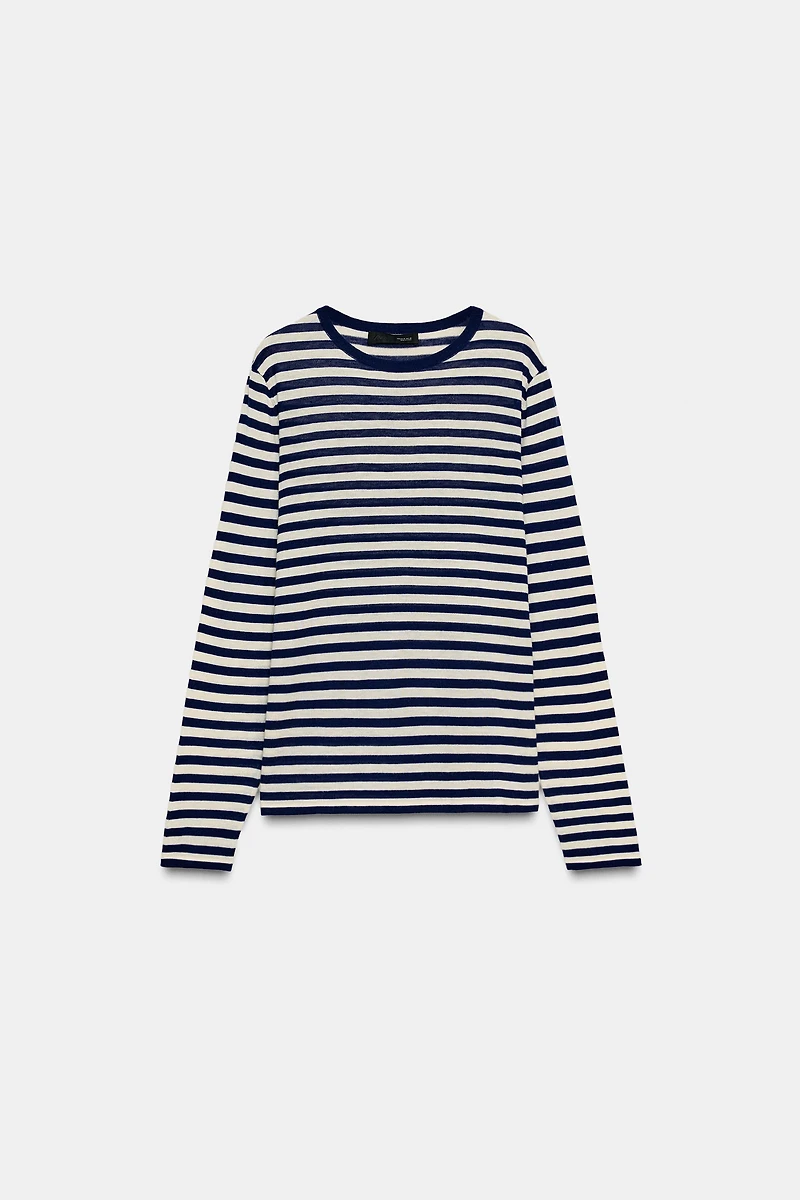 PULL EN MAILLE RAYÉE