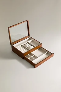 MEDIUM WOODEN JEWELRY BOX