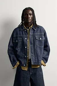 OVERSIZED FIT DENIM JACKET