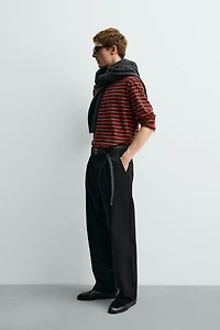 STRIPED JACQUARD T-SHIRT AARON LEVINE X ZARA