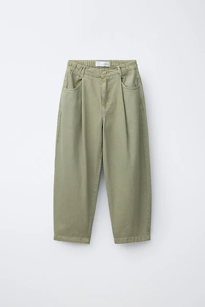 PLEATED BALLOON PANTS