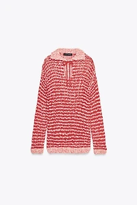 PULL EN MAILLE COL POLO AVEC LAINE