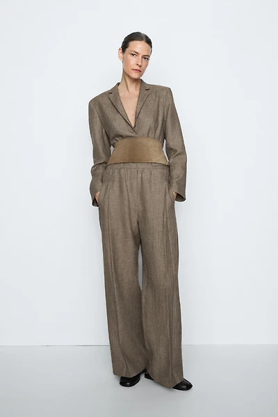 Flecked detail pants - STUDIO