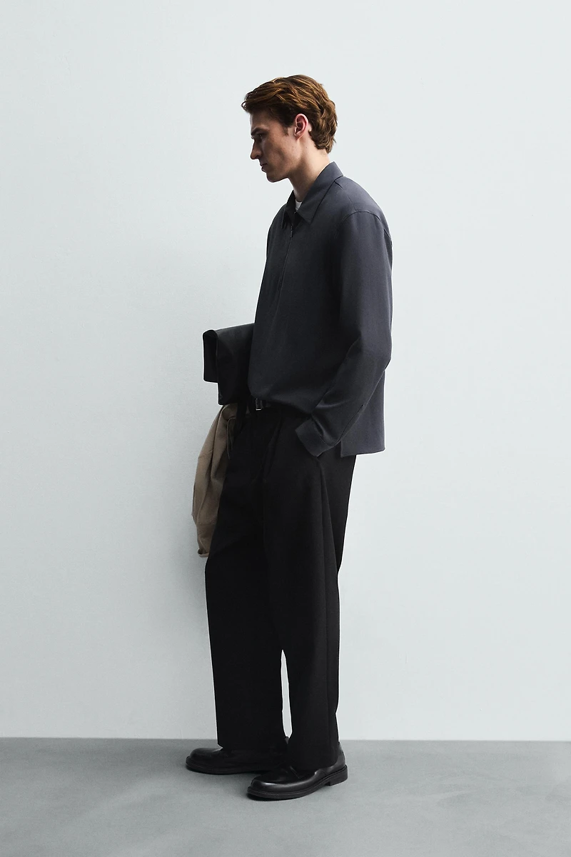 CHEMISE POLO AVEC VISCOSE