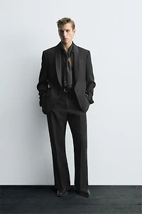 PANTALON FLARE FIT DE COSTUME 100% LAINE LIMITED EDITION