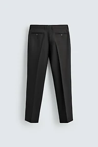 100% WOOL SUIT PANTS