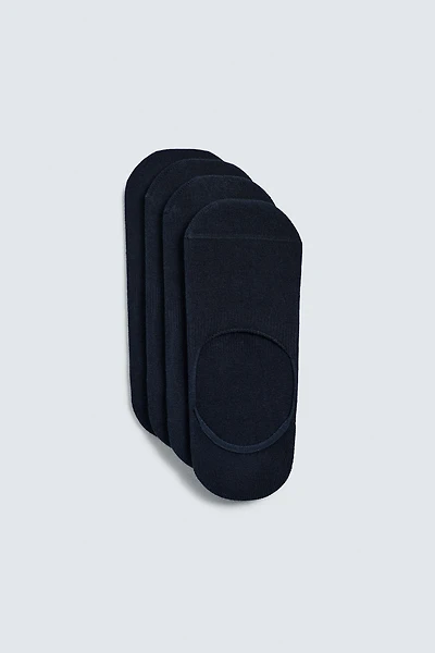PACK OF 4 INVISIBLE SOCKS