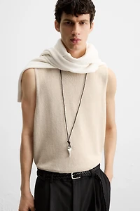 RELAXED FIT KNIT TANK TOP