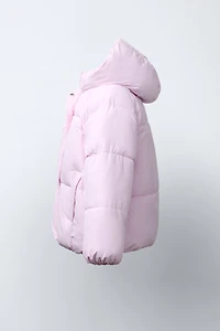 HOODED PUFFER JACKET