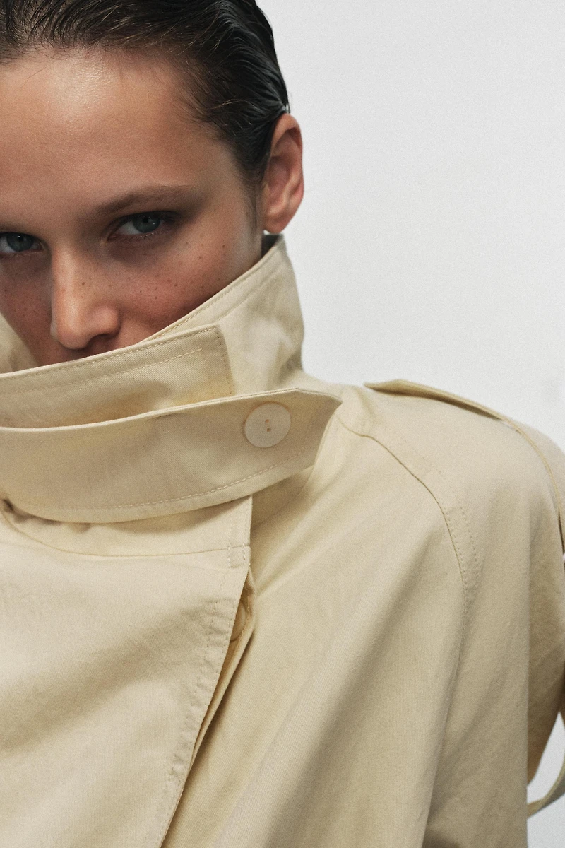 TRENCH COL MONTANT ZW COLLECTION