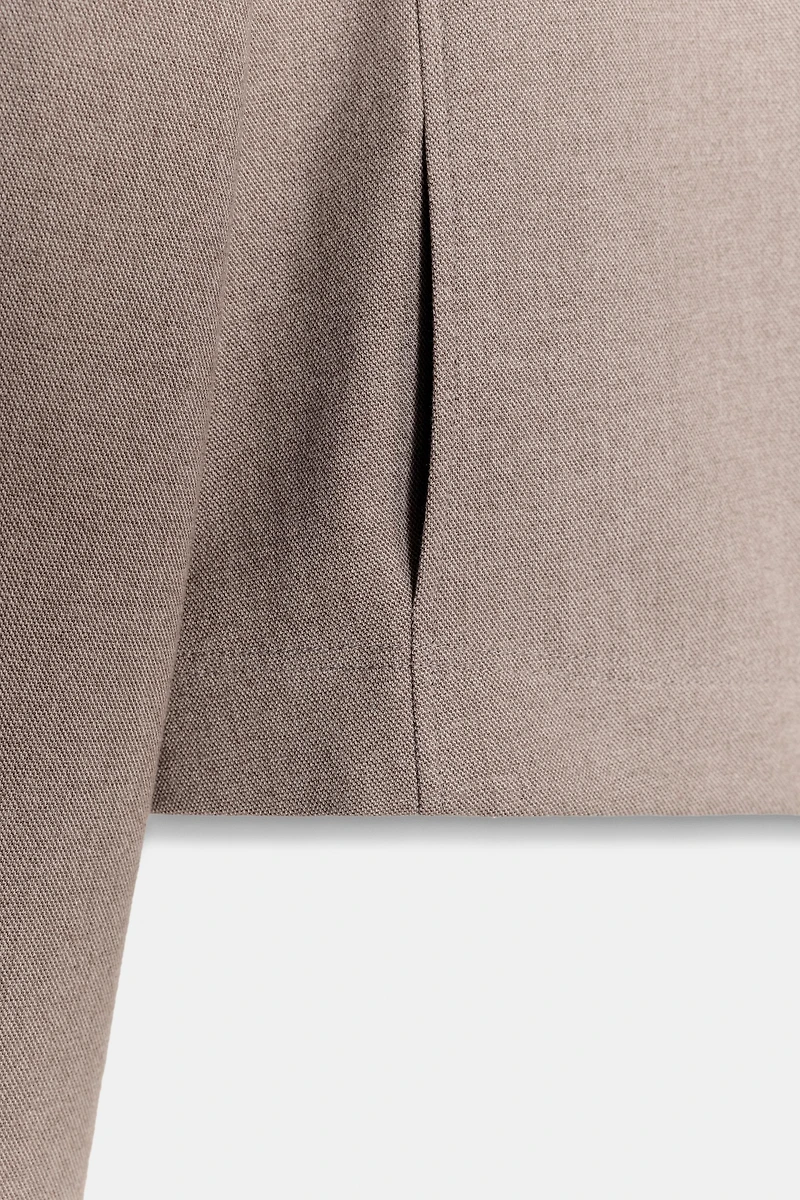 VESTE COURTE À FERMETURE ÉCLAIR