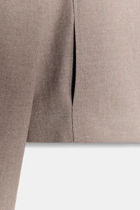 VESTE COURTE À FERMETURE ÉCLAIR