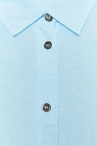 ZW COLLECTION WRINKLED BUTTON SHIRT