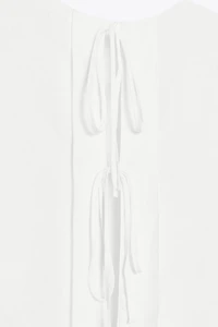 ZW COLLECTION LINEN TIE TOP