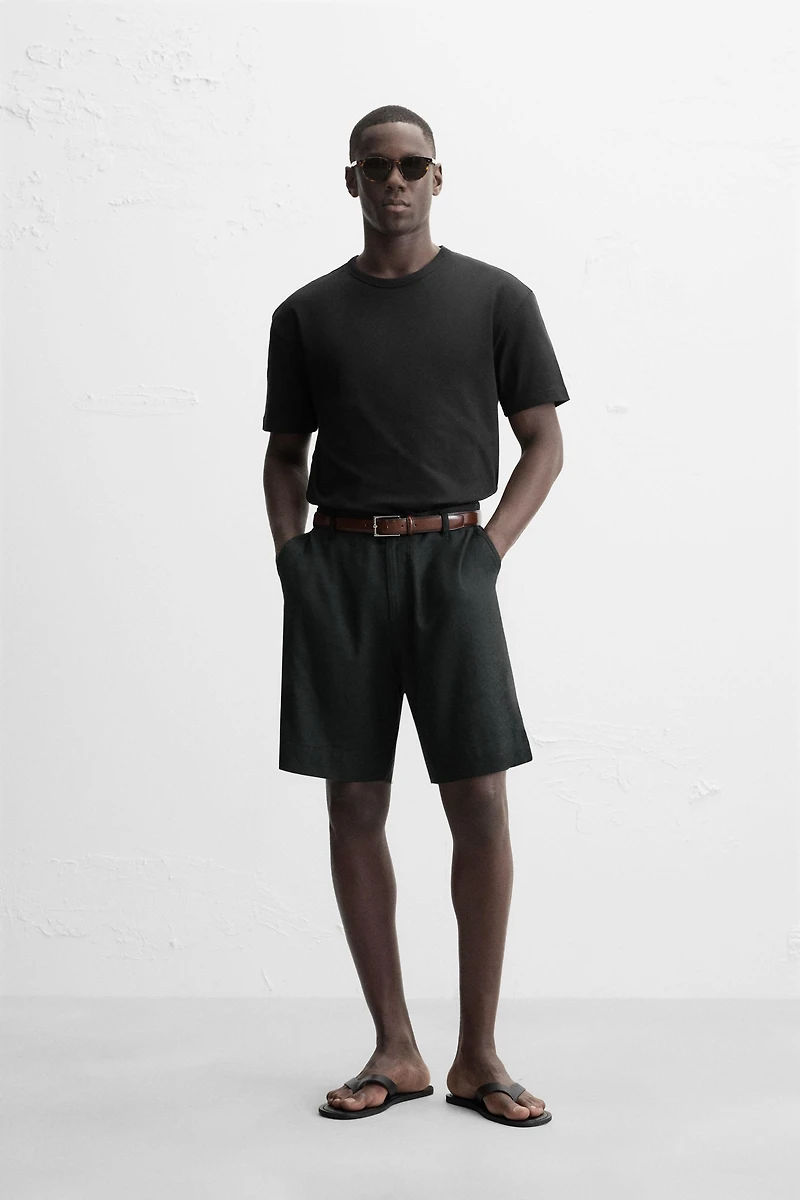 HEAVYWEIGHT BASIC RIBBED T-SHIRT