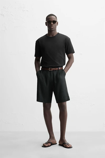 HEAVYWEIGHT BASIC RIBBED T-SHIRT
