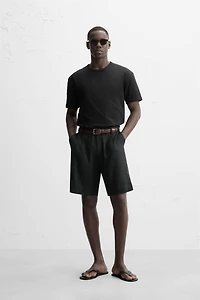 HEAVYWEIGHT BASIC RIBBED T-SHIRT