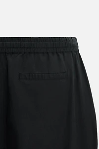 RELAXED FIT COTTON LINEN PANTS