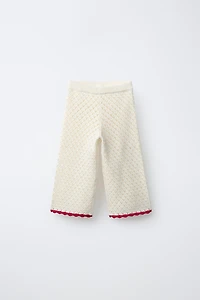 CROCHET FLOR KNIT CULOTTES