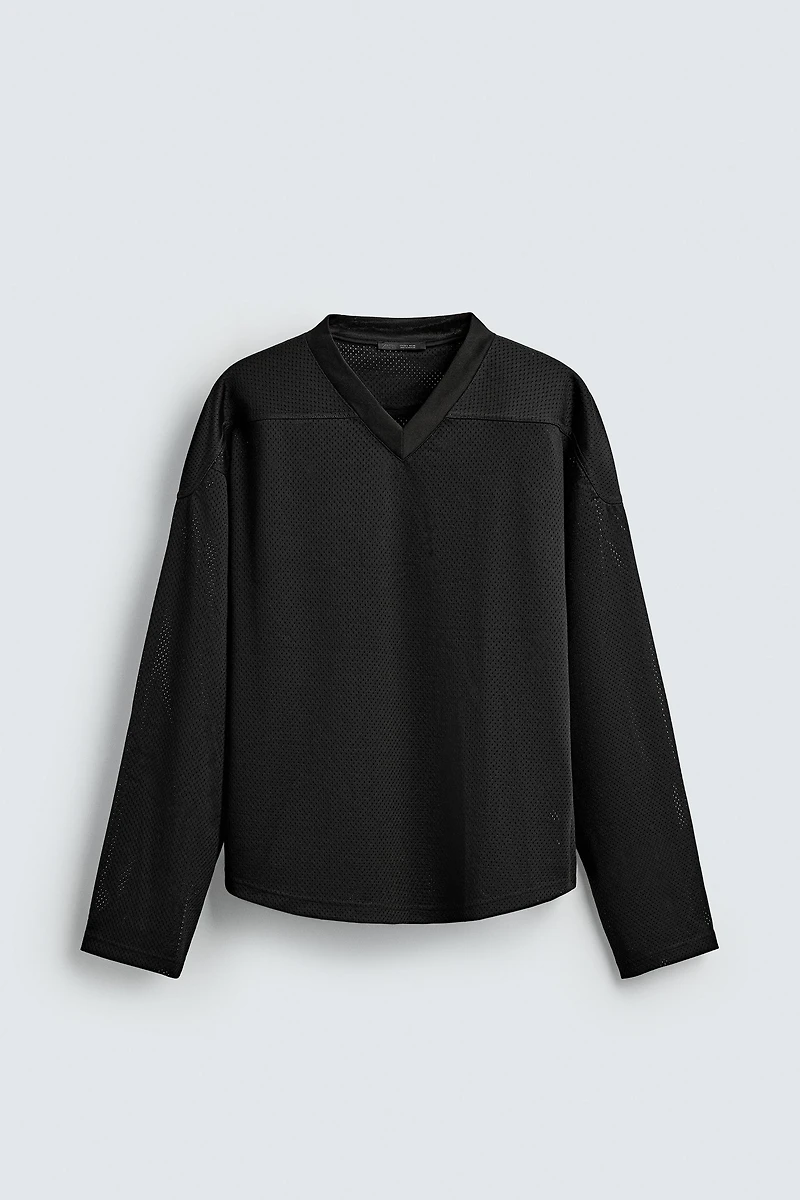 TEXTURED HOCKEY SHIRT