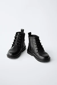 LEATHER BOOTS