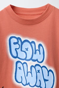 GRAFFITI PRINT T-SHIRT