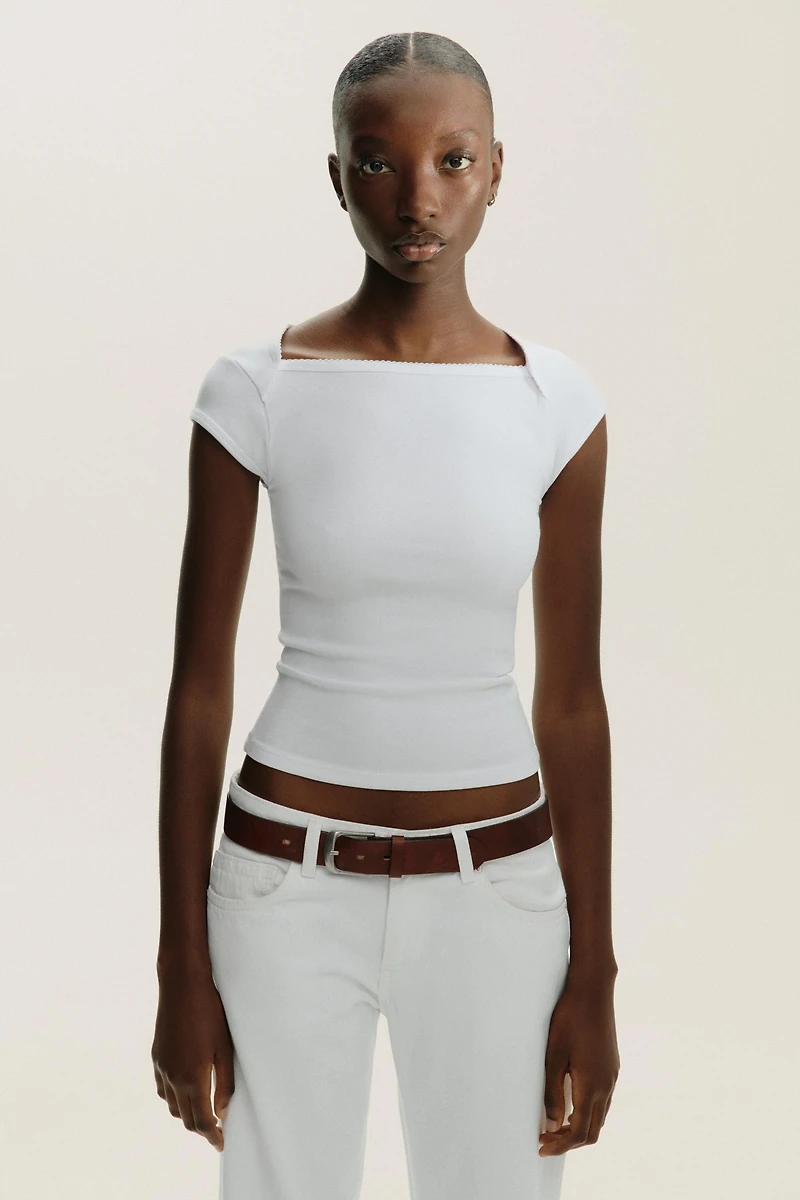 T-SHIRT COTON MODAL