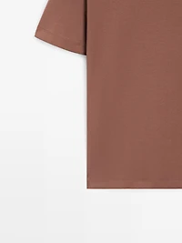 T-shirt medium weight 100 % coton