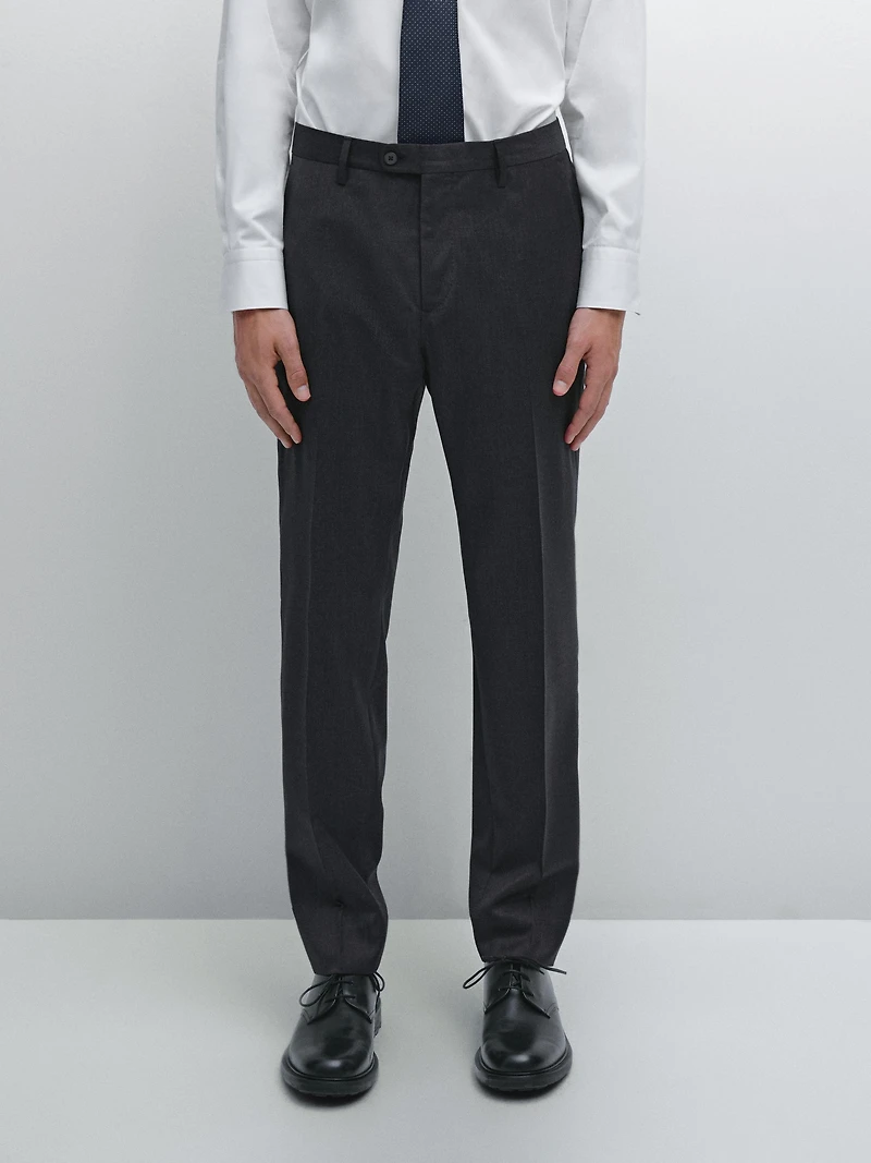 Pantalon de costume coton