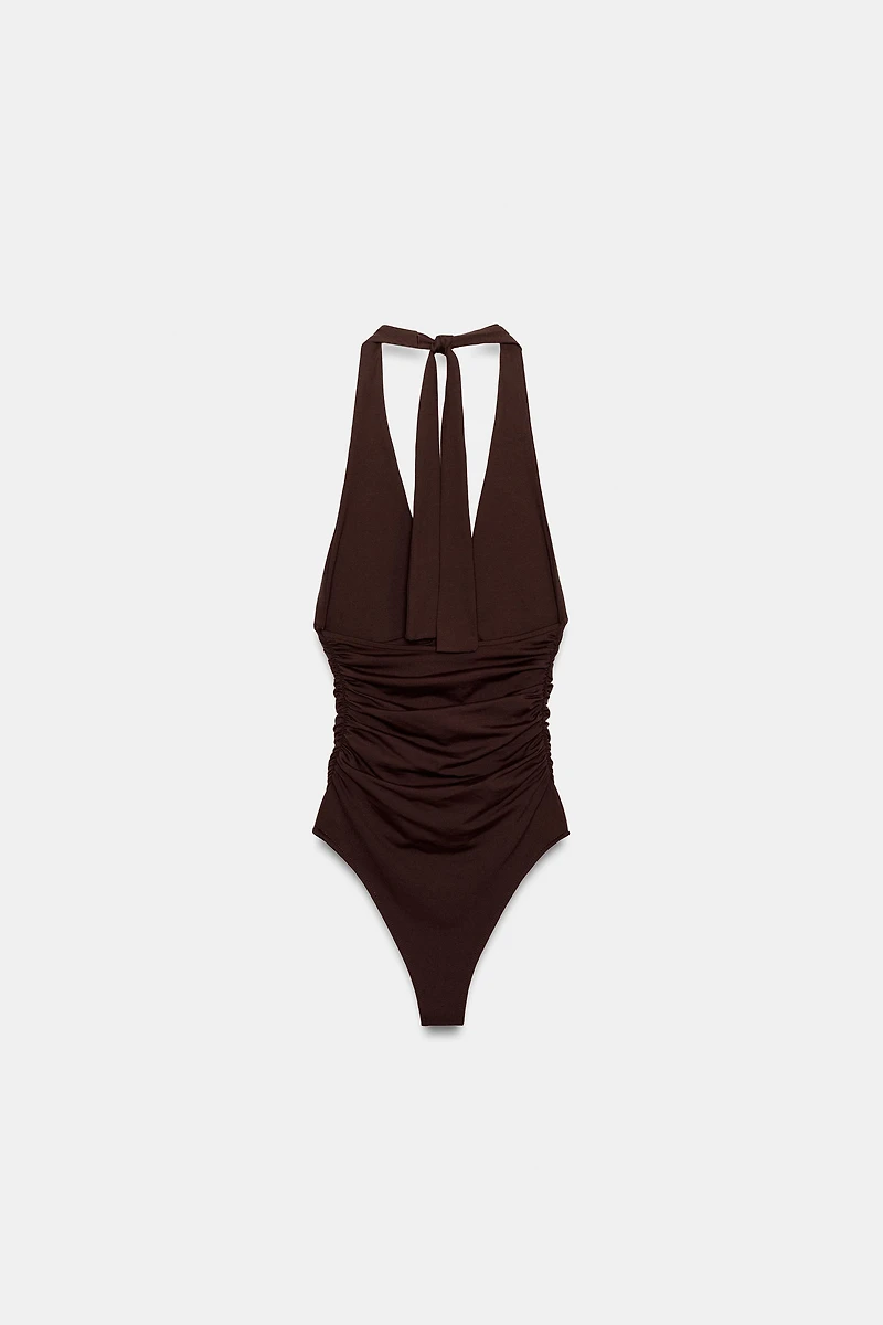 BODY DRAPÉ EN POLYAMIDE