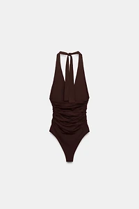BODY DRAPÉ EN POLYAMIDE