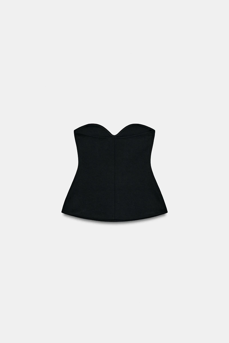 SWEETHEART NECKLINE BANDEAU TOP