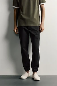 SLIM FIT JOGGER WAIST PANTS