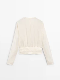 Blouse froncée - STUDIO