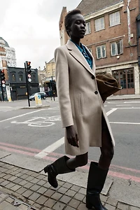 SOFT SHOULDER PAD COAT