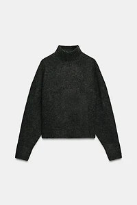 SOFT KNIT HIGH NECK JUMPER