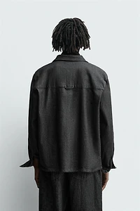 WASHED DENIM SHIRT