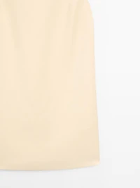 Short dress with back detail
