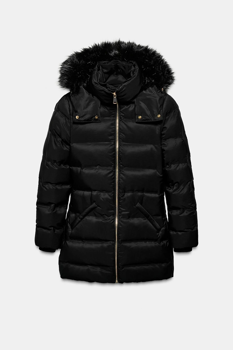 WATER REPELLENT WINDPROOF DOWN JACKET WITH HOODIE