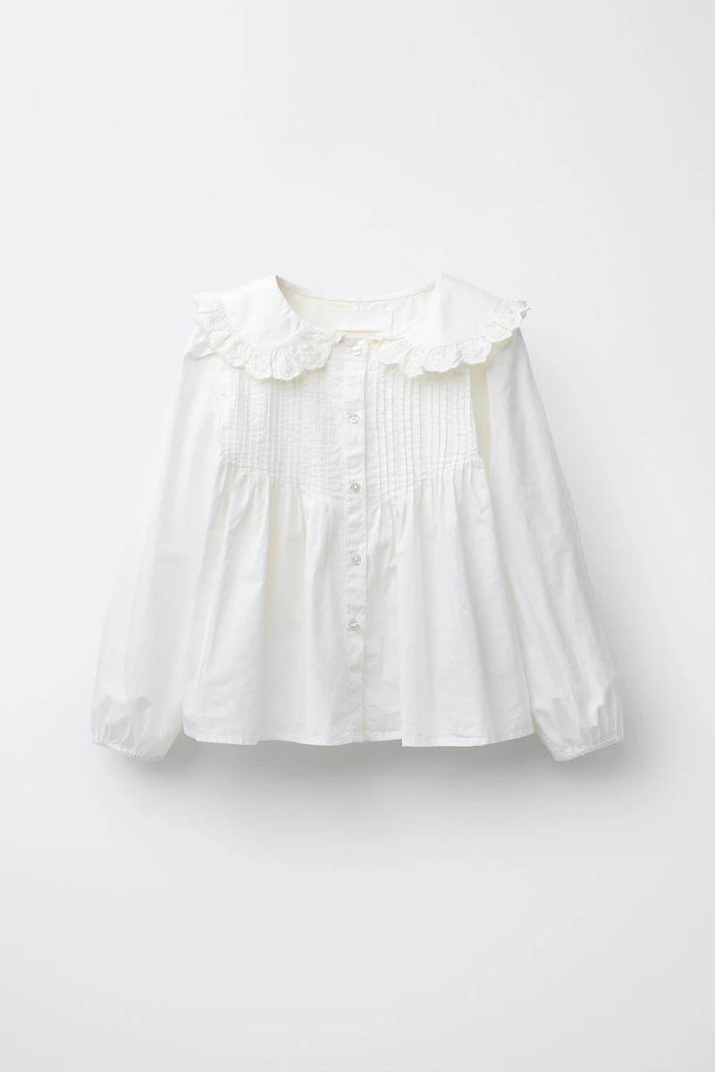 PETER PAN COLLAR SHIRT