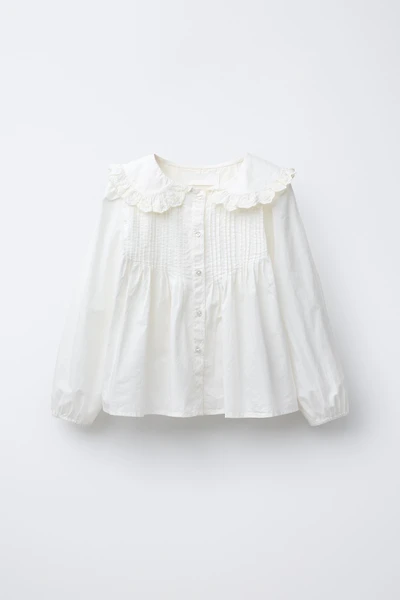 PETER PAN COLLAR SHIRT